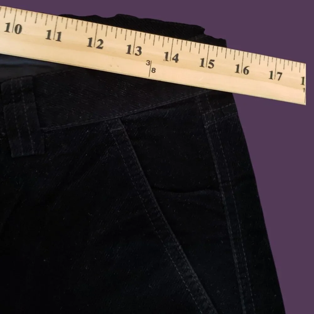 Emporio Armani Vtg Josh Line Soft Corduroy & Velvet Pants Mens Size 32